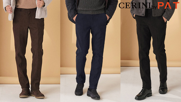 CERINI by PAT 코듀로이 기모본딩 팬츠 3종