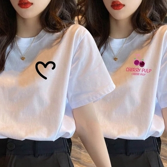 [샵앤] 여성 ~3XL까지 캐주얼 반팔 티셔츠 WLD-WSH-SIS019
