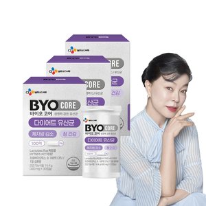 바이오코어 다이어트 유산균 3박스(480mg x90캡슐) 3개월분