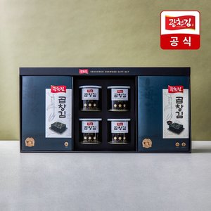 [광천김] 곱창김 선물세트 (곱창캔김4캔+곱창전장10봉+선물용가방)