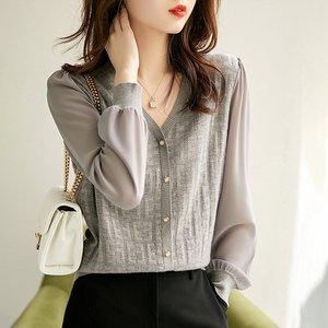 [루미루나]노블레스V넥울니트가디건(그린,그레이)