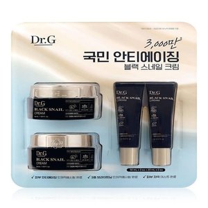 닥터지 블랙 스네일 크림 50ml 기획 세트 영양 달팽이크림 어머니 엄마 화장품 선물(SH)