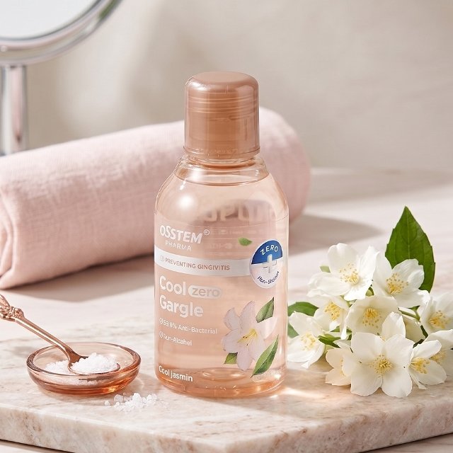 [오스템] 쿨제로 가글(자스민향) 250ml X 3개