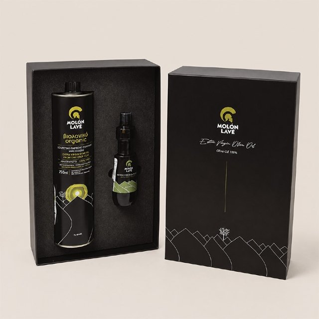 몰론라베 엑스트라버진 올리브유 선물세트 유기농 750ml + 스프레이 100ml