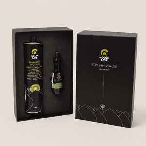 몰론라베 엑스트라버진 올리브유 선물세트 유기농 750ml + 스프레이 100ml