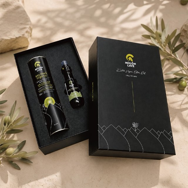 몰론라베 엑스트라버진 올리브유 선물세트 유기농 750ml + 스프레이 100ml