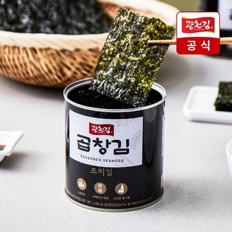 [광천김] 곱창김 캔김30g 5캔
