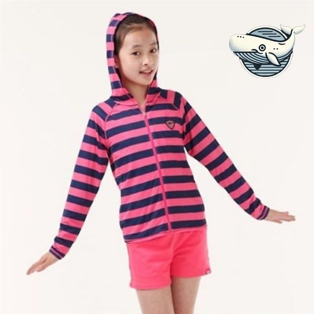 여아 수영복 쾌적한 래쉬가드 여름 해수욕