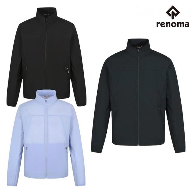 레노마골프 남성 여름 초경량 펀칭 기능성 바람막이 점퍼 JUO.2381