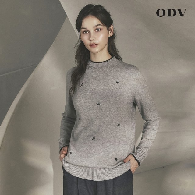 26FW ODV 자수 니트 풀오버 3종