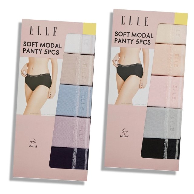 [코스트코]ELLE 여성 소프트 모달 팬티(5매 1팩)