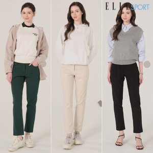 25SS ELLE SPORT 여성 릴렉스 팬츠 3종