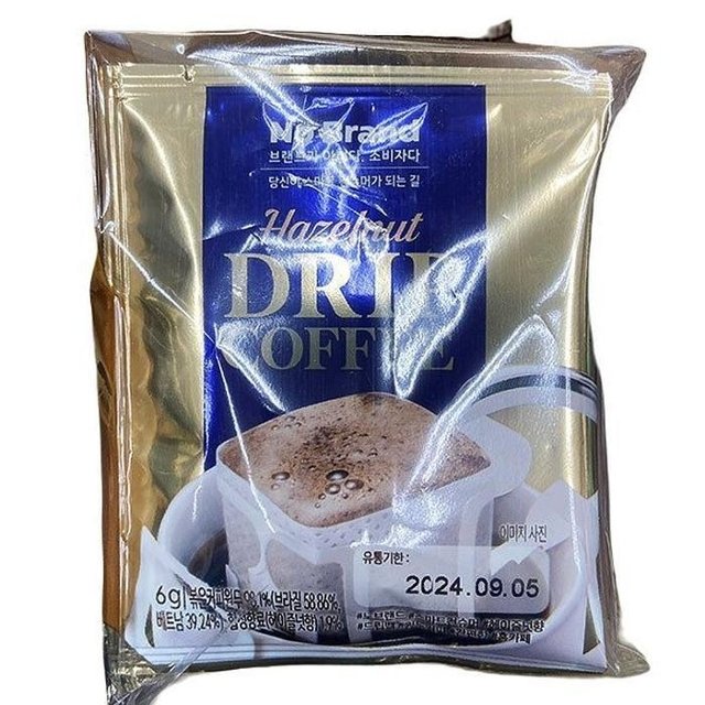 헤이즐넛향 드립백 원두커피 6g x 15개 x 1개 c76237