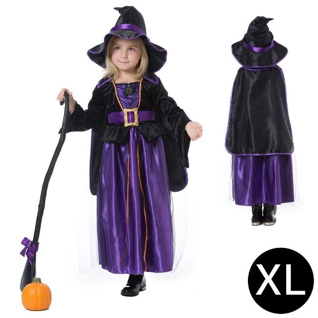 한중 할로윈 마녀 코스튬 XL 복장 마법사 코스프레 의상 WFJ4R4D
