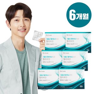 닥터린 식물성 멜라토닌 함유 멜라바인 (6개월분)