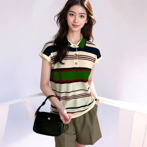 [비니브] 테니스 패턴 티셔츠 2종