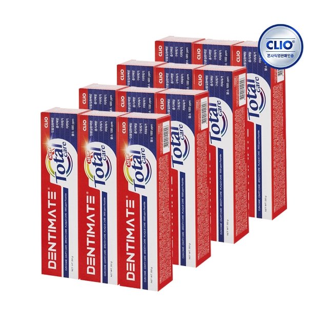 크리오 덴티메이트 토탈케어 치약 150g x12개