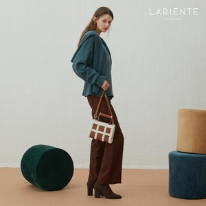 24FW [라리엔트] 퍼 트리밍 미디움 백 (M)