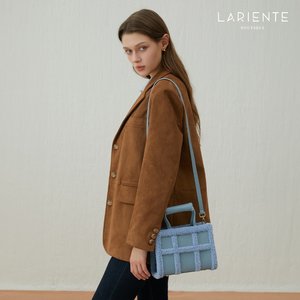 24FW [라리엔트] 퍼 트리밍 미디움 백 (M)