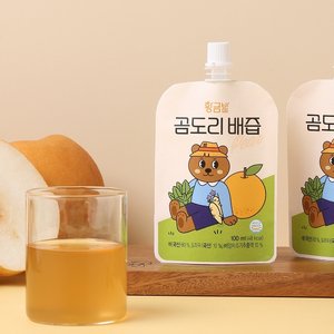 [황금밭] 곰도리 곰보배추 배도라지즙 배즙 선물박스 100mlx30포