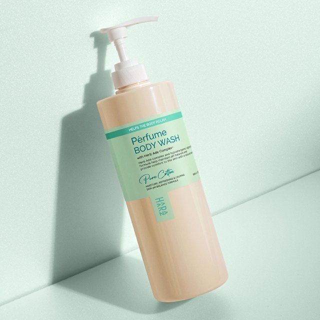 하라즈 퍼퓸 바디워시 퓨어코튼향 1000ml