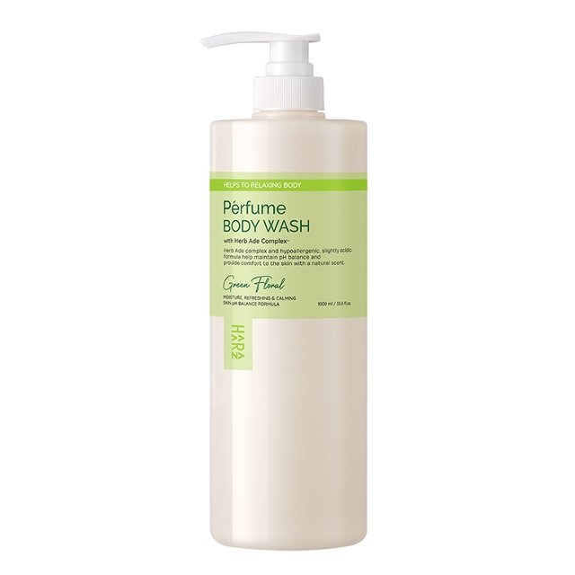 하라즈 퍼퓸 바디워시 그린플로럴향 1000ml