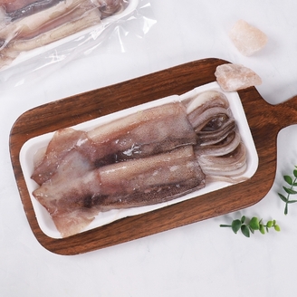 [강영수산]자연산 손질오징어 통오징어 2미(220g) x 10팩 (20마리)