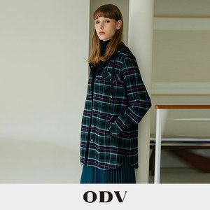 *한정수량 특가*ODV 오디브 체크 후드 아우터 1종