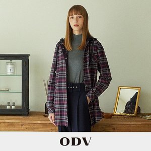 *한정수량 특가*ODV 오디브 체크 후드 아우터 1종