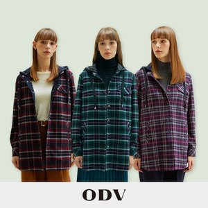 *한정수량 특가*ODV 오디브 체크 후드 아우터 1종