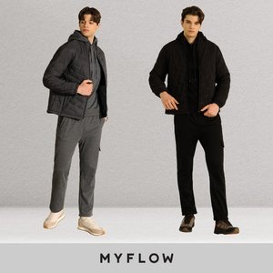 24FW 마이플로우 남성 보아퍼 셋업 3종