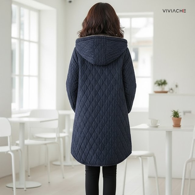비비아체 퍼내피 퀼트 롱 패딩