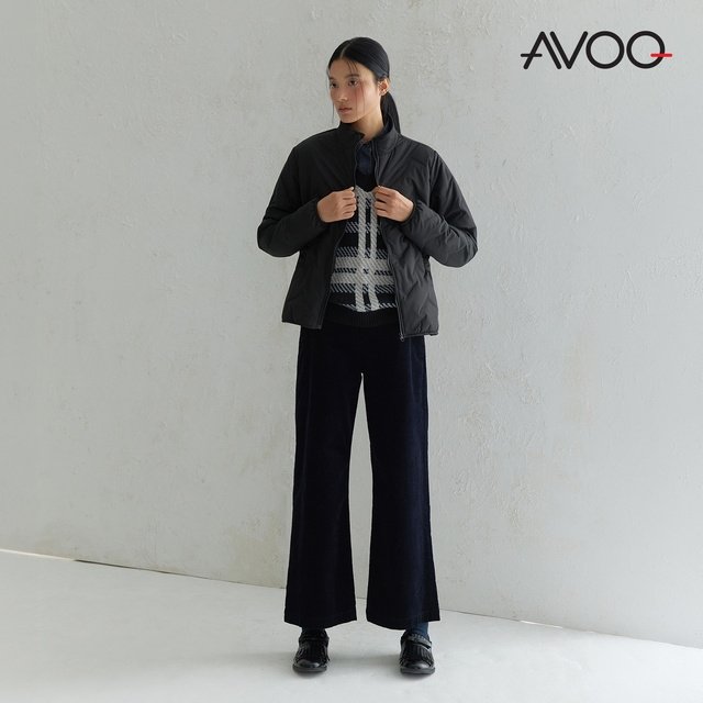 아보크 26FW 퍼트리밍 패딩 자켓 3종, 여성