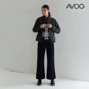 아보크 26FW 퍼트리밍 패딩 자켓 3종, 여성