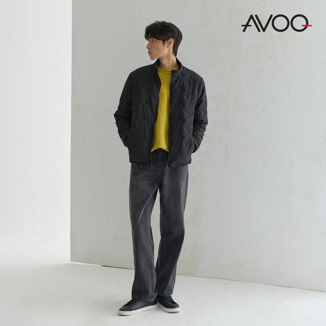 아보크 26FW 퍼트리밍 패딩 자켓 3종, 남성