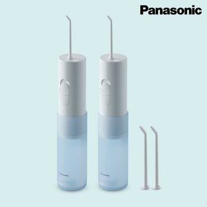 [파나소닉][더블구성] 무선 구강세정기 EW-DJ11 2대+노즐2개