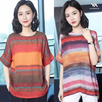 [비니브] 선샤인 와이드 라운드티2종