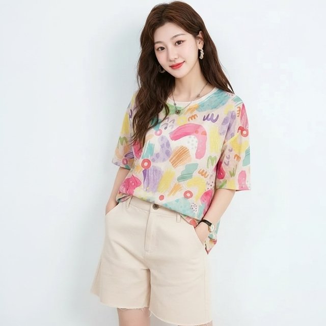 쉐바 아이스 컬러 풀오버 2종