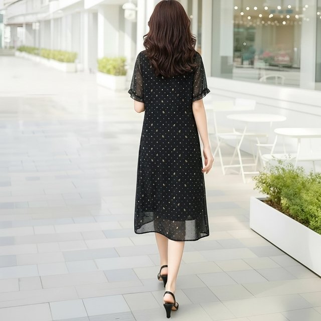 쉐바 세리엘 쉬폰 원피스