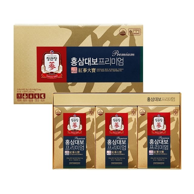 정관장 홍삼대보 프리미엄 40ml 30포+쇼핑백-6년근 홍삼농축액 홍삼정 선물세트