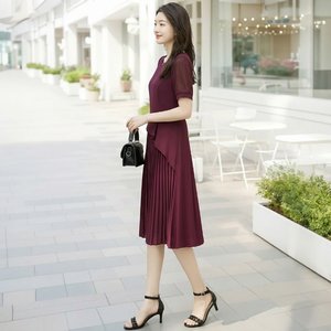 쉐바 글렌디 플리츠 원피스