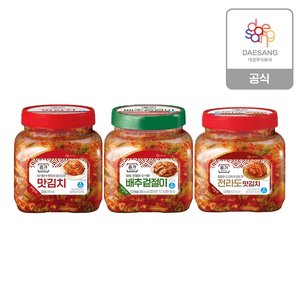 종가 맛김치 1.2kg+전라도맛김치 1.2kg+겉절이 1.1kg (PET) 3종 세트