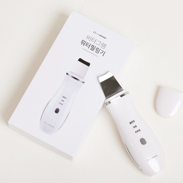 비타그램 워터 아쿠아필링기 갈바닉 초음파 피부관리기 BR-003 