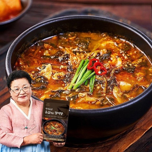 [★보양음식 강력추천★]정성곳간 홍삼먹은 장어탕 600gx8팩