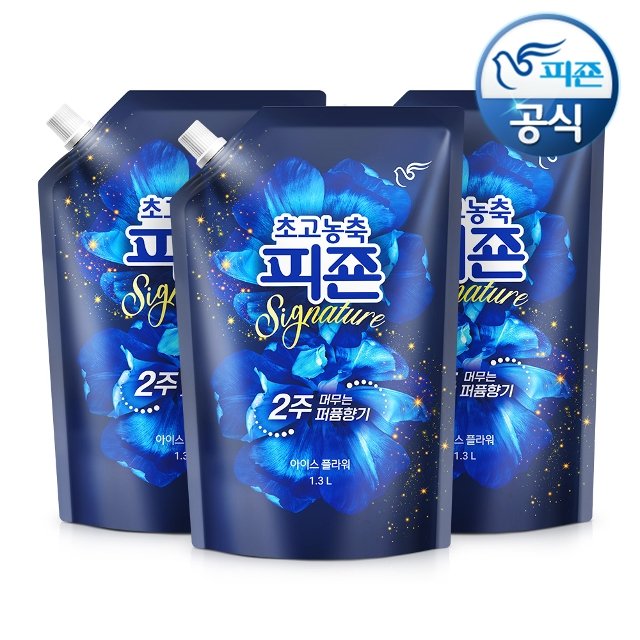 초고농축피죤 NEW시그니처 섬유유연제 1.3Lx3개