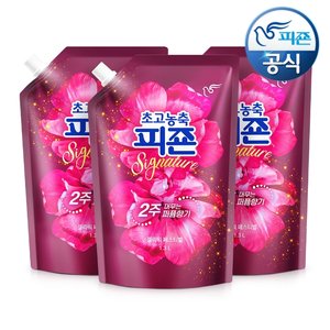 초고농축피죤 NEW시그니처 섬유유연제 1.3Lx3개