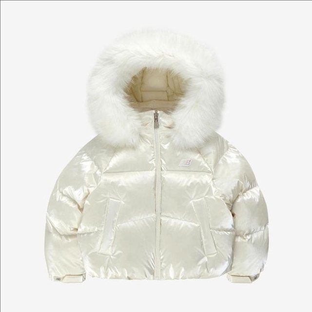 뉴발란스키즈(NB Kids) NBgC여아 샤이니 숏다운 (덕) NK9PF4801G(64)Cream