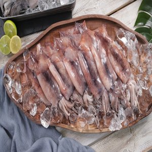 [쇼핑엔티 강력추천!] 구룡포 손질 통오징어 110g × 12미