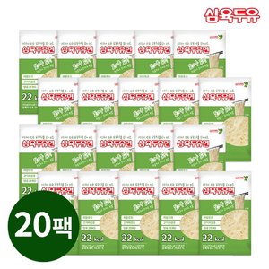[삼육식품] 삼육두유면 180g x 20개