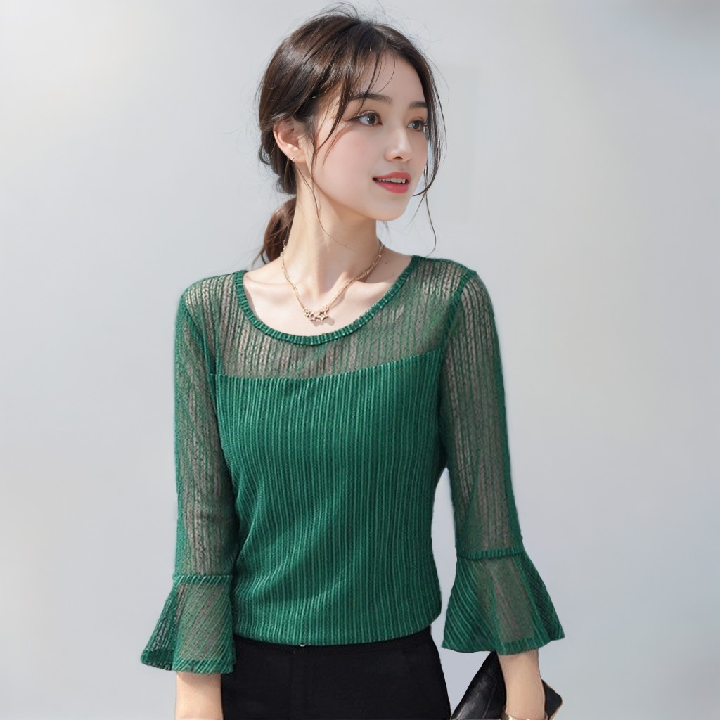 [엘드마마] 브리아 나팔소매 티셔츠 2종